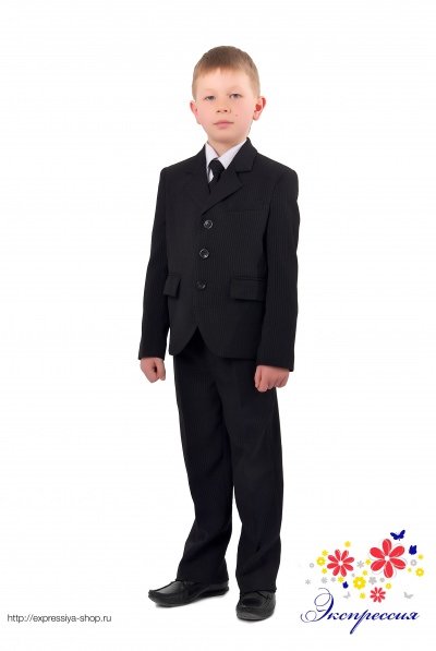 Школьный костюм тройка для мальчика 163-10