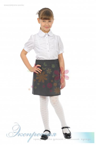 Школьная юбка для девочки 252-14