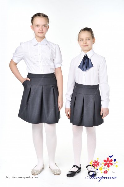 Школьная юбка для девочки 281-18