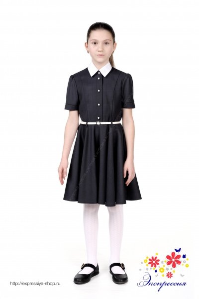 Школьное платье для девочки 307-20
