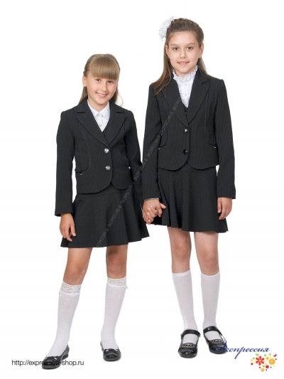 Школьный костюм четверка для девочки 158-10